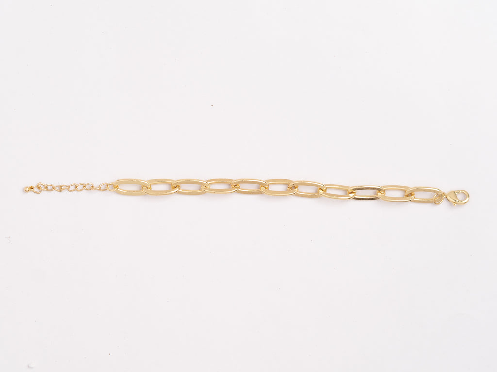 Chain Link Bracelet-18k Gold plated– SA.BA DESIGNS