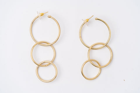 Life in circles-18K Gold Plated