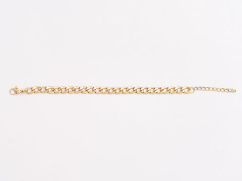 Interlinked Matte Bracelet-18K Gold Plated
